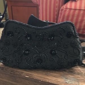 Beaded evening bag